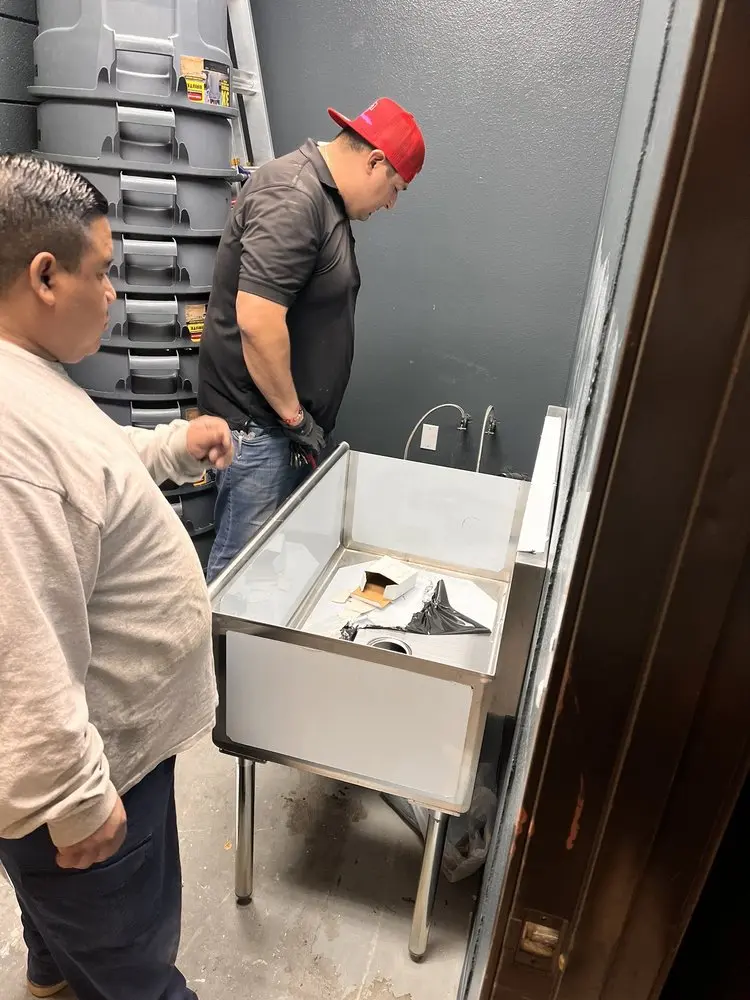 Commercial plumbing and sink installation in Fourmans Corners